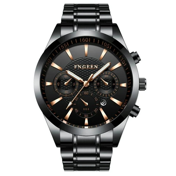 Waterproof Men Watch with Luminous Six-needle Design