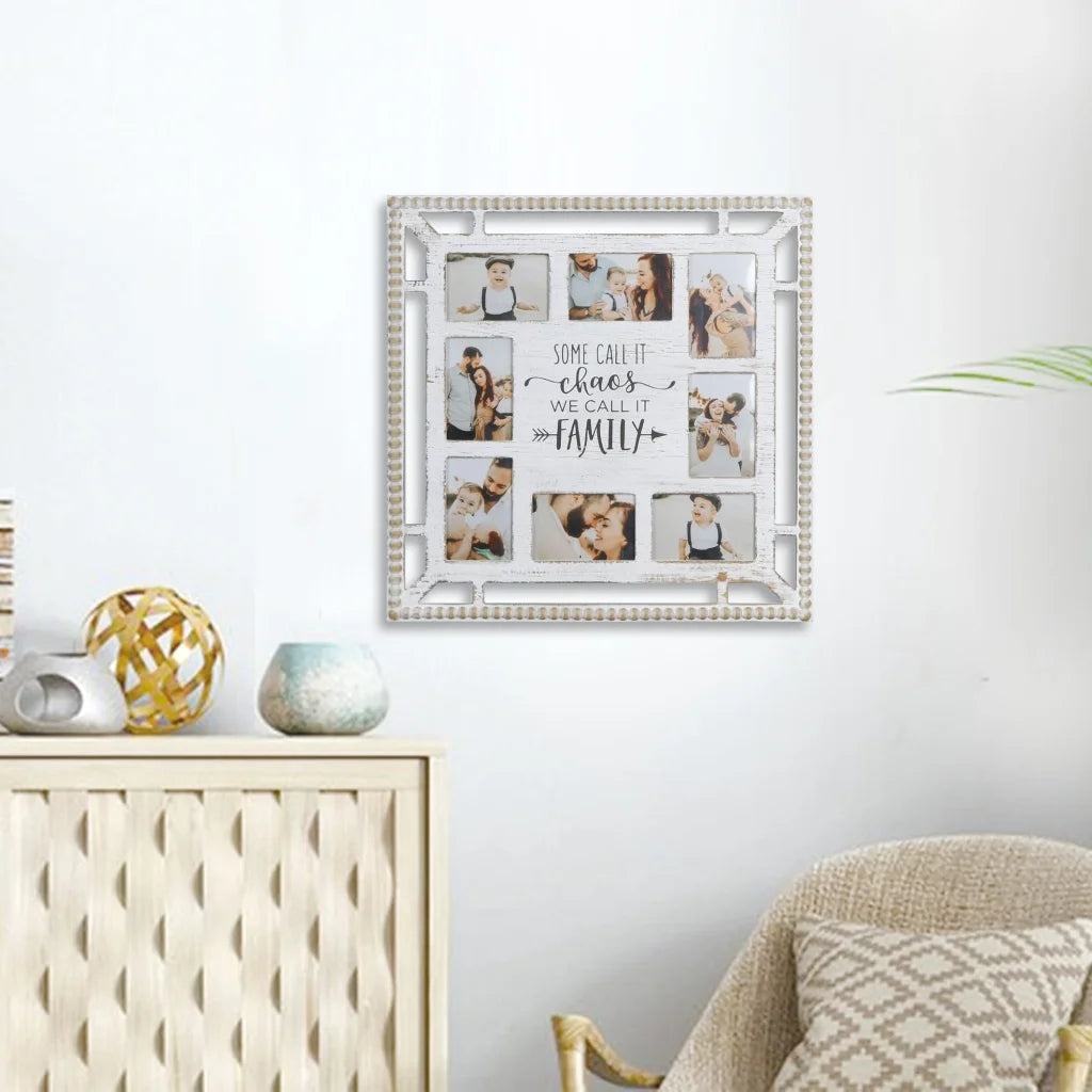 We Call It Family’ Wall Hanging Photo Gallery Collage 60cm