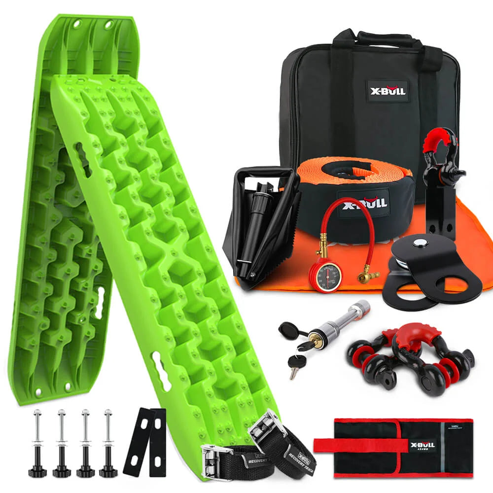 Winch Recovery Kit with Gen 3.0 Recovery Tracks Boards