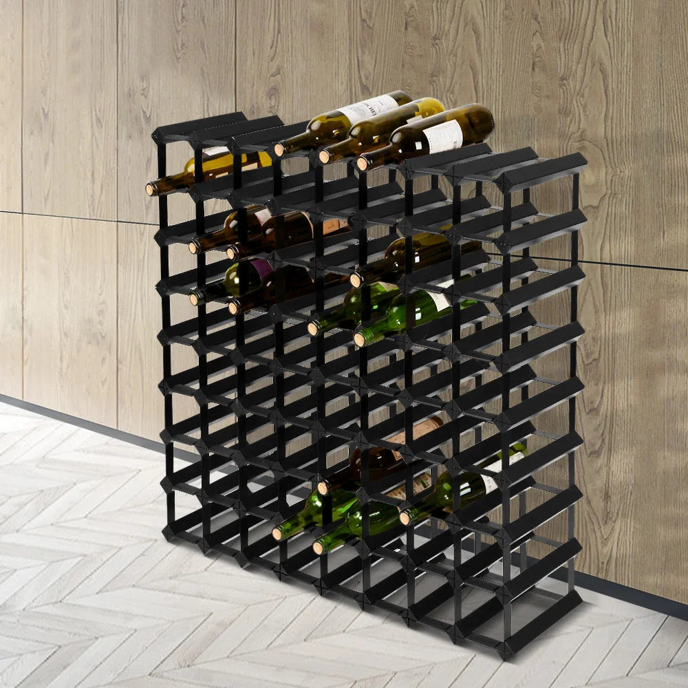 Wine Rack for 72 Bottles - Black