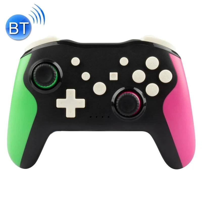 Wireless 6-axis Gamepad for Switch Pro - Green And White