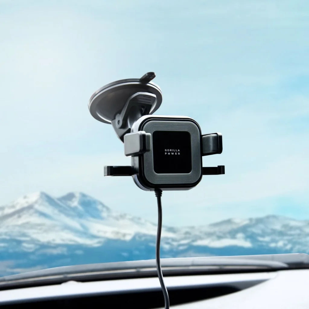 Wireless Car Charger 10W with 2.4A USB Charging Air Vent