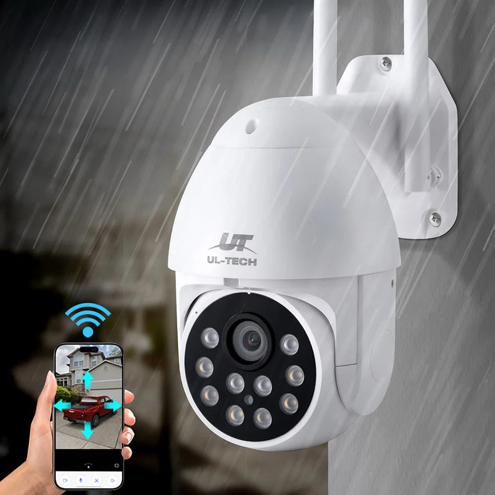 Wireless ip camera with component details and storage context