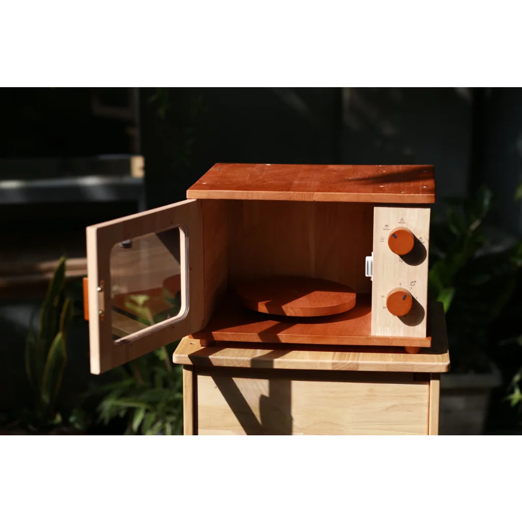 Wooden Microwave Oven - Appliances