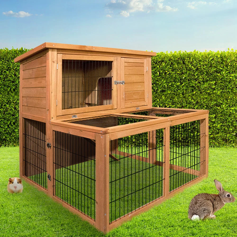 Wooden Pet Coop 100cm Tall - Coops & Hutches