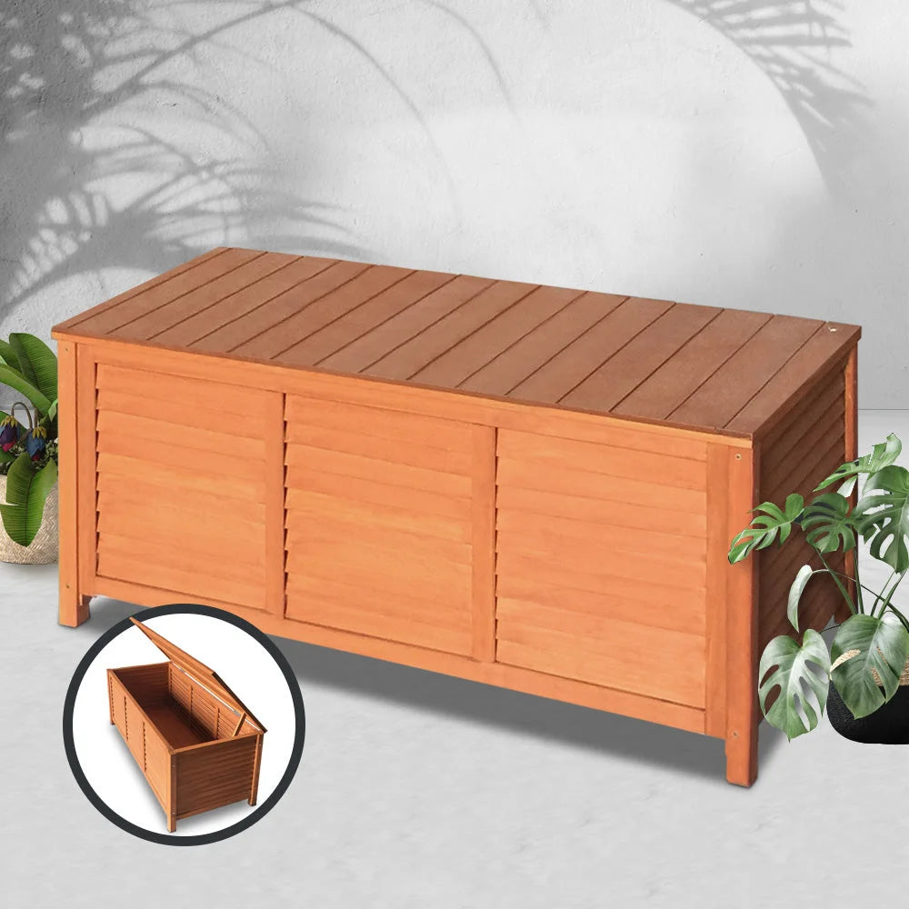 Wooden Storage Bench Outdoor Fir
