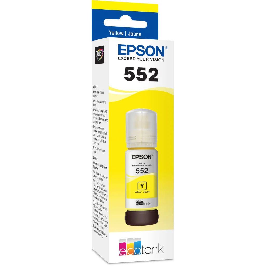 Yellow EcoTank Bottle - EPSON T552