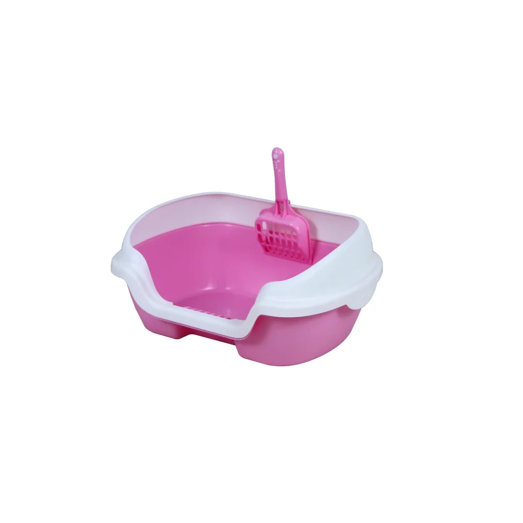 YES4PETS Small Portable Cat Kitten Rabbit Toilet Litter Box