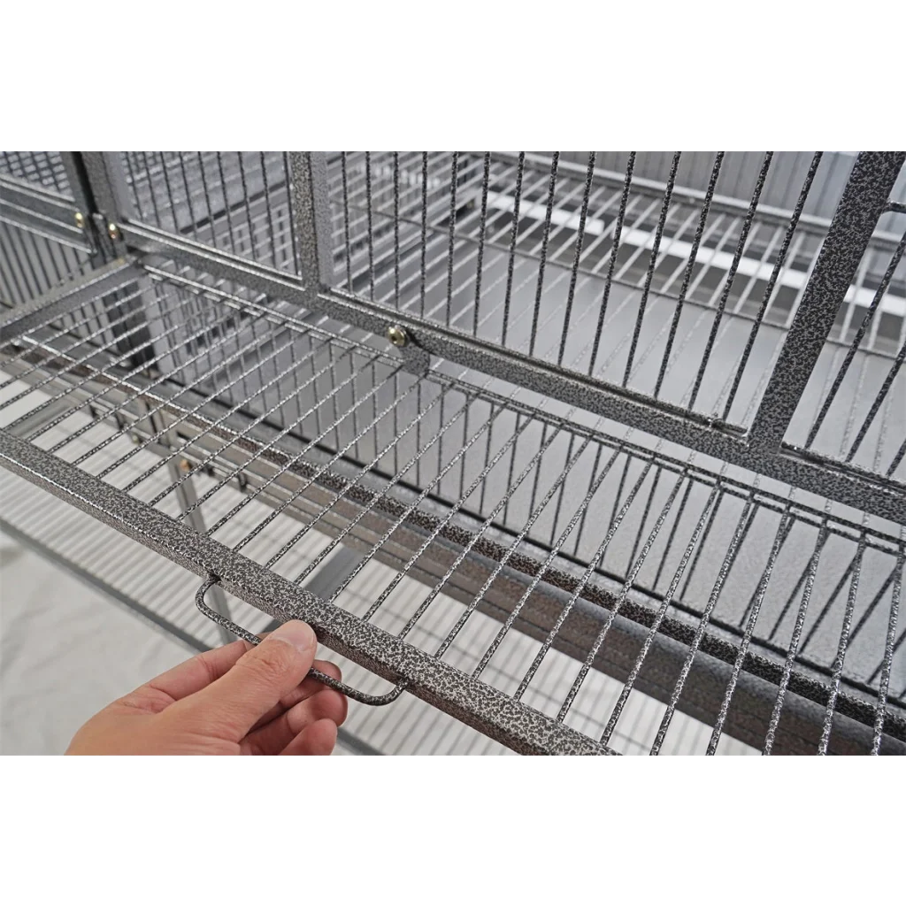 YES4PETS XL 184 cm Bird Cage Pet Parrot Aviary Perch Castor