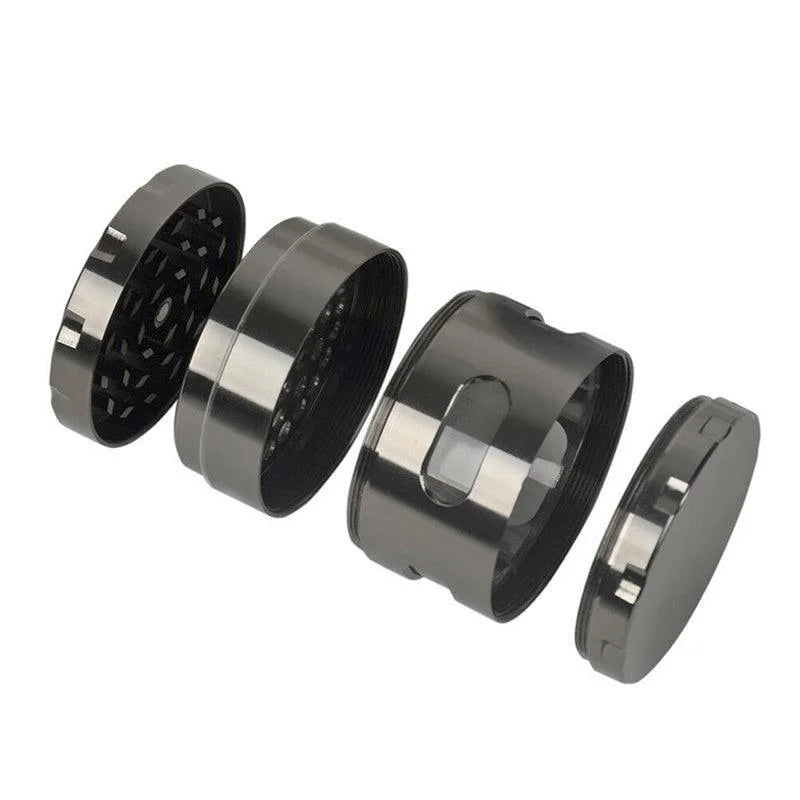 Zinc Alloy 4-Layer Aluminum Herbal Tobacco Herb Grinder