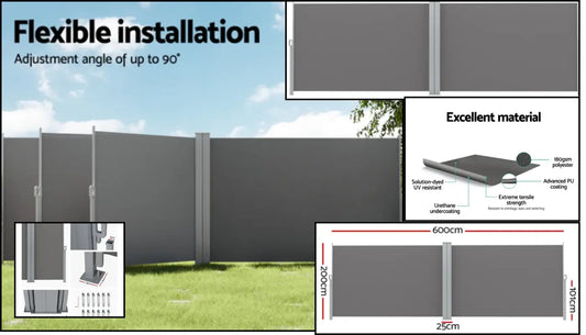 Create Instant Privacy and Shade with a Retractable Outdoor