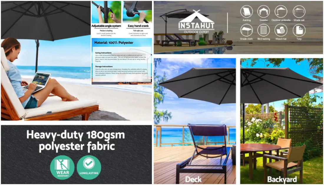 Find Your Perfect Outdoor Garden Umbrella: Style Shade &