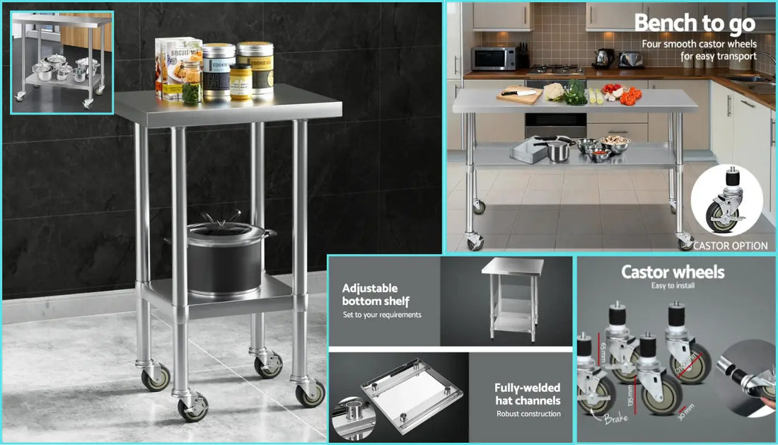 How to Clean Stainless Steel Bench and Bench Tops? The Easy