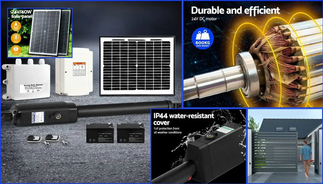 How to Install a Solar Gate Opener