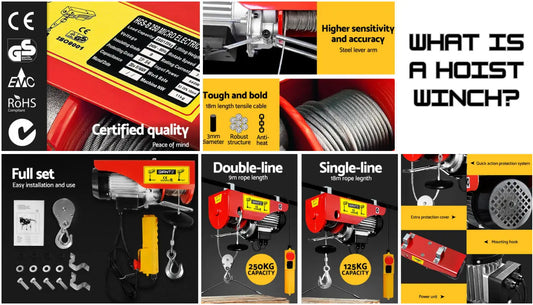 Lifting Made Easy: Why a Hoist Winch Is a Must-Have