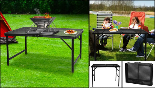 Love BBQs and Camping? This Table Might Be the Perfect Fit