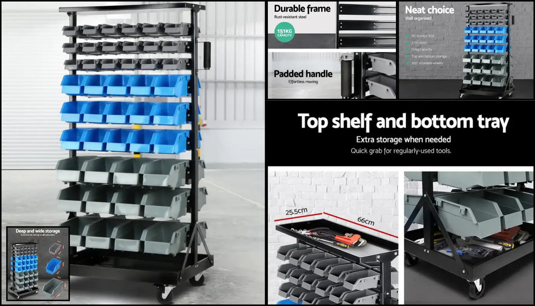 Mastering Garage & Workshop Organization: Why the 90-Bin