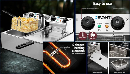 Mastering the Art of Frying: Why a Twin Frying Basket Chip