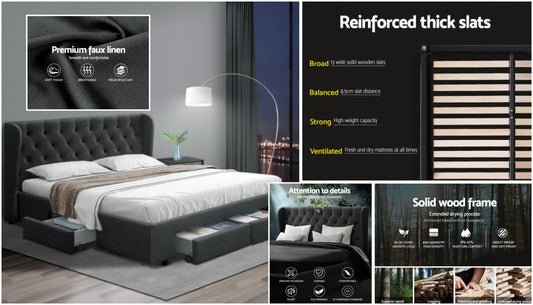 Maximize Your Space in Style: Why Bed Frame Storage Drawers