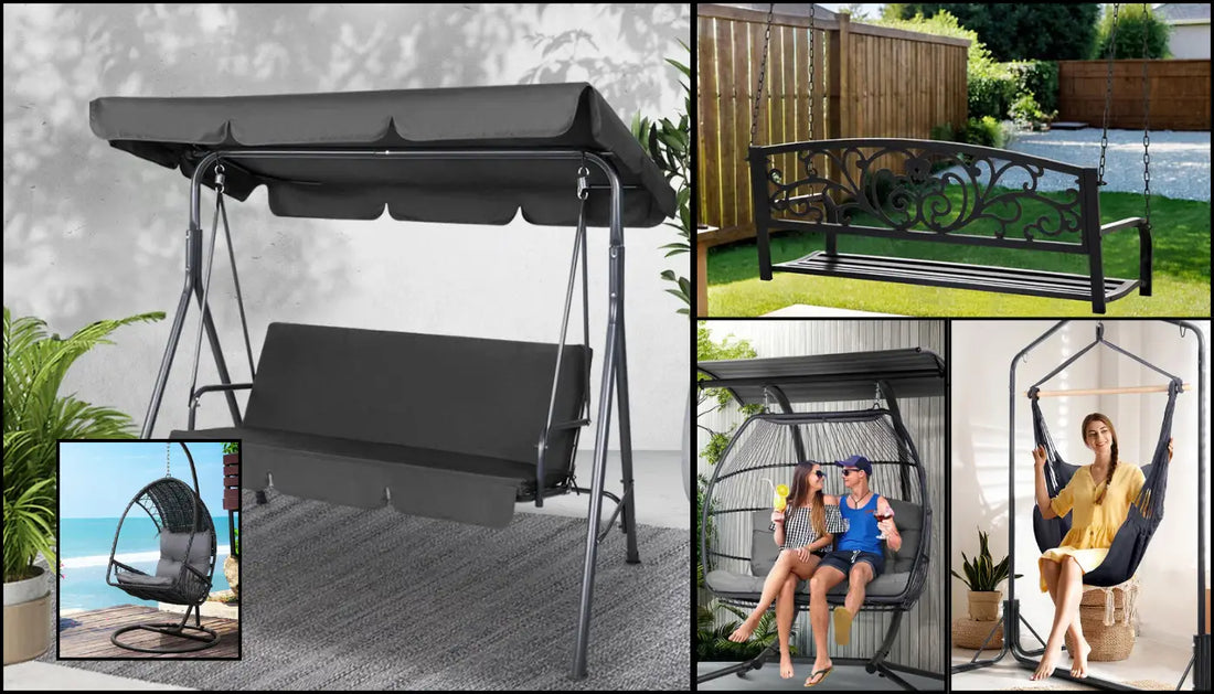 Outdoor Swing Chair With Canopy: The Perfect Blend