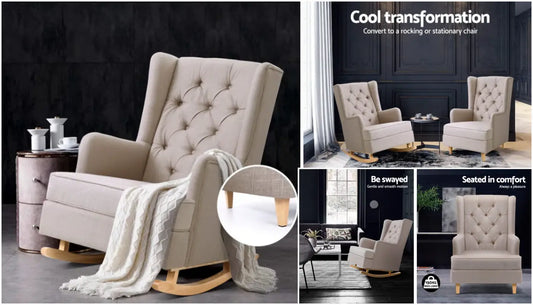 Relax in Style: The Perfect Rocking Armchair for Modern