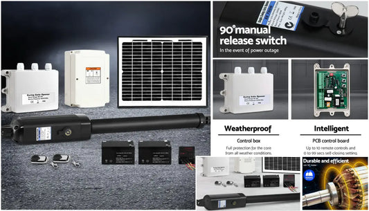 Secure Your Property with a Solar Swing Gate Opener Kit