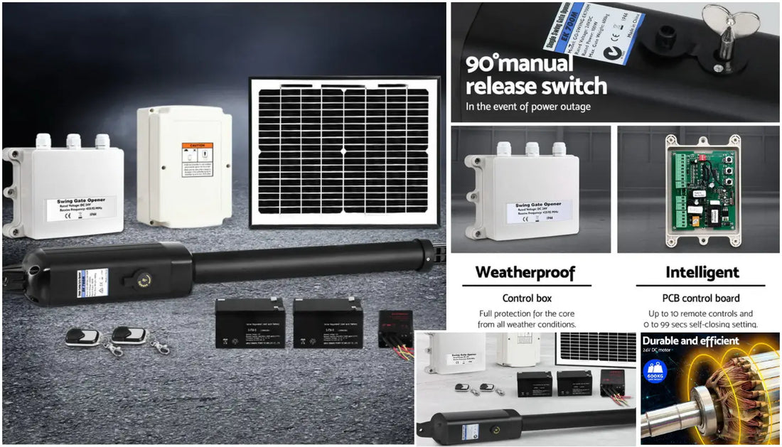 Secure Your Property with a Solar Swing Gate Opener Kit