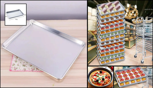 Stainless Steel Baking Trays: Safe Non-Toxic