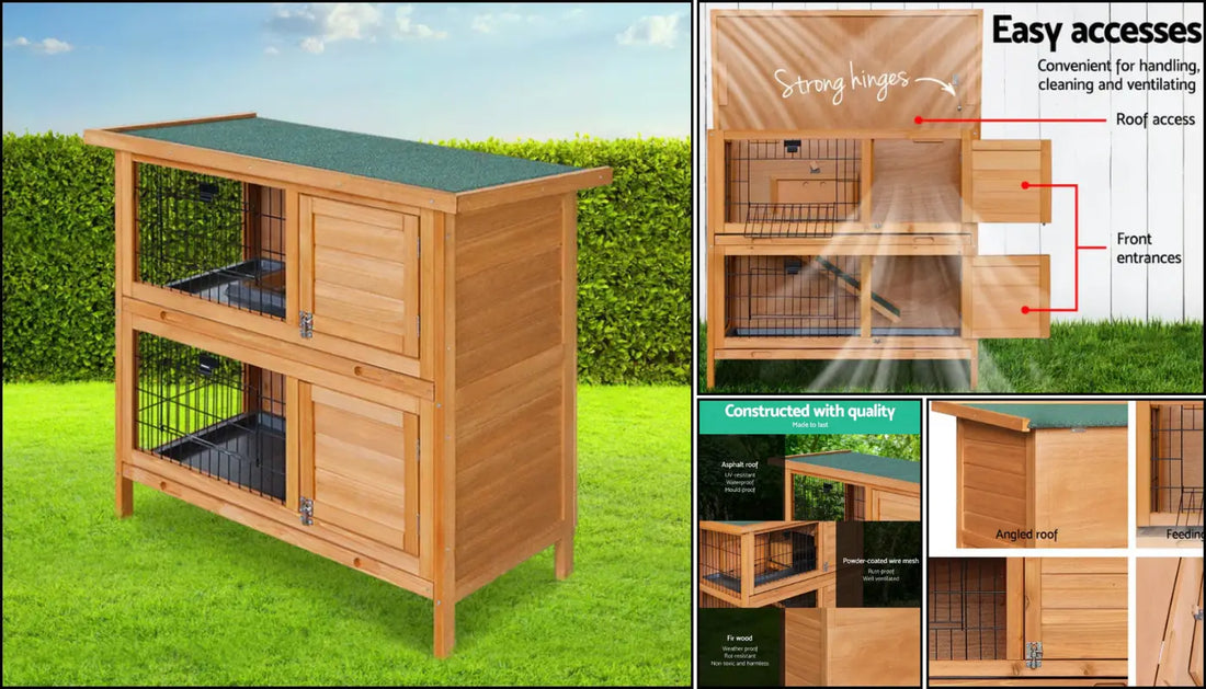 Real Rabbit Hutch The Ultimate Australian Guide to Choosing the Perfect Rabbit Hutch ...