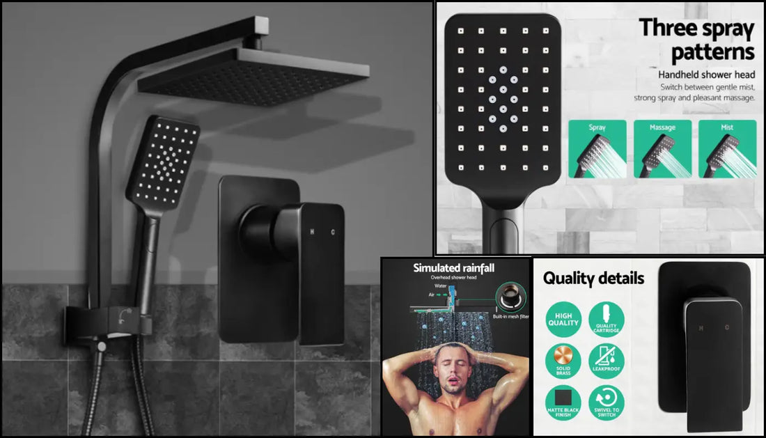 Transform Your Bathroom with a Rain Shower Head Mixer: