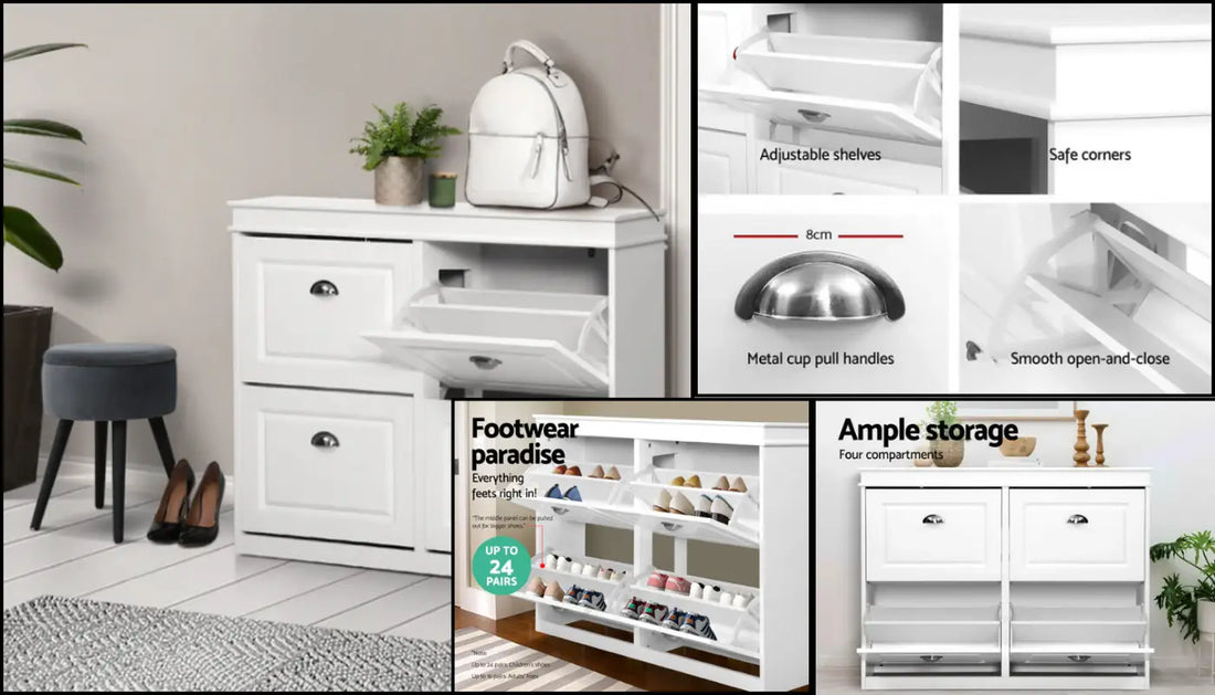 Transform Your Entryway with a Modern Shoe Cabinet: Stylish