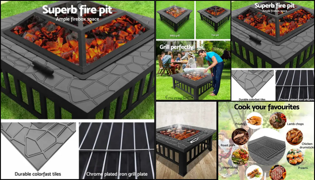 Transform Your Outdoor Living with the Perfect Fire Pit BBQ