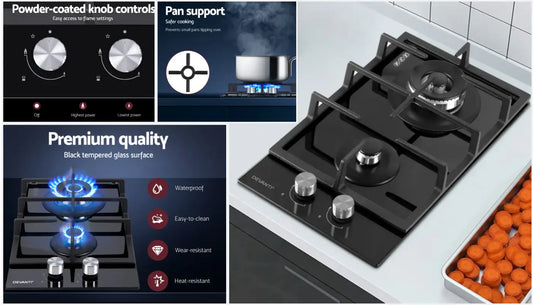 Upgrade Your Kitchen with a Sleek Gas Cooktop: Power