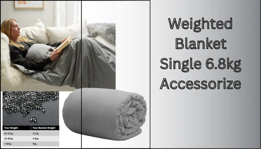 Weighted Blanket Single 6.8kg Accessorize