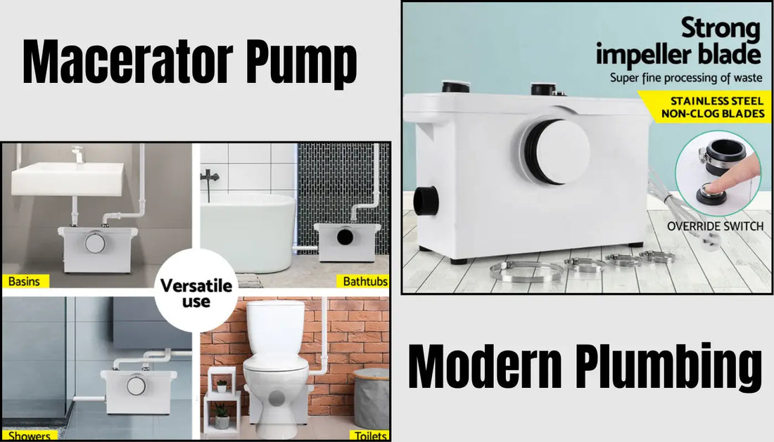Why a Macerator Pump is a Smart Solution for Modern