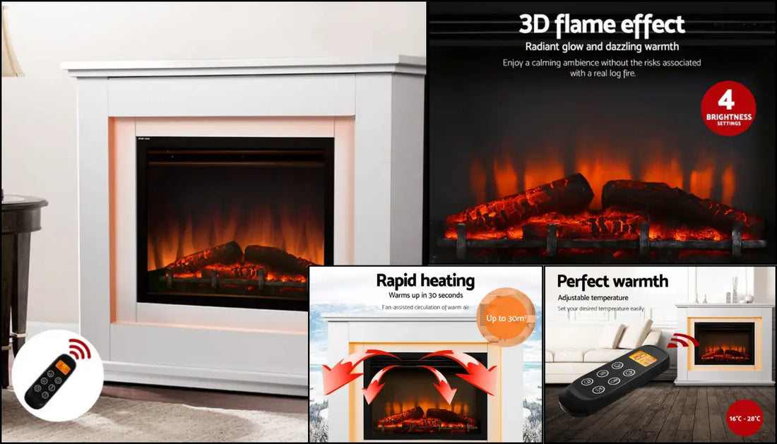 Why a Portable Fireplace Mantle Is the Perfect Addition