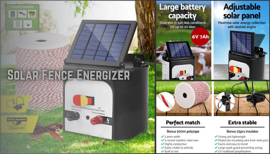 Why a Solar Fence Energiser Charger is a Smart Investment