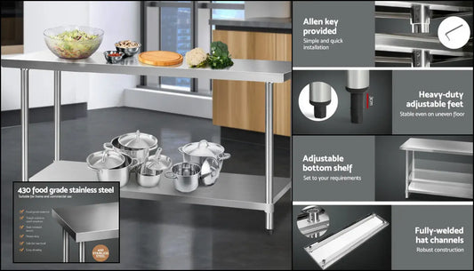 Why a Stainless Steel Kitchen Bench is a Must-Have