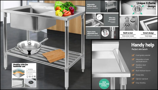Why a Stainless Steel Sink Bench Is the Smartest Upgrade