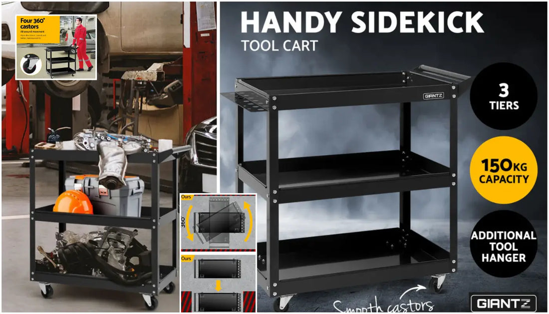 Why a Steel Tool Trolley on Wheels is a Must-Have for Every