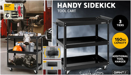 Why a Steel Tool Trolley on Wheels is a Must-Have for Every