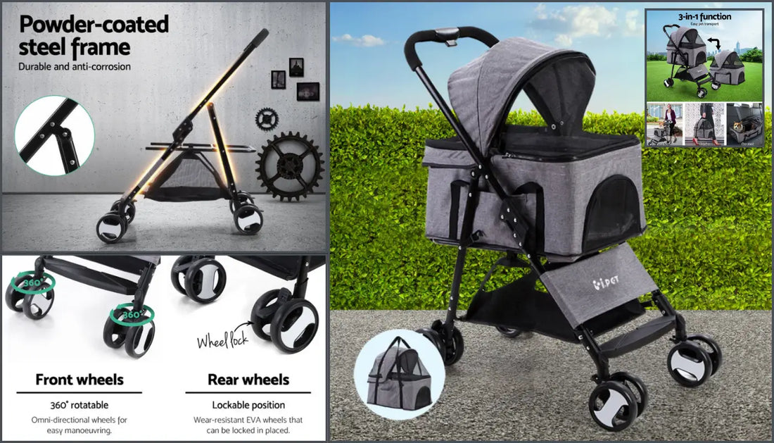 Why a Pet Stroller is a Must-Have for Modern Pet Parents