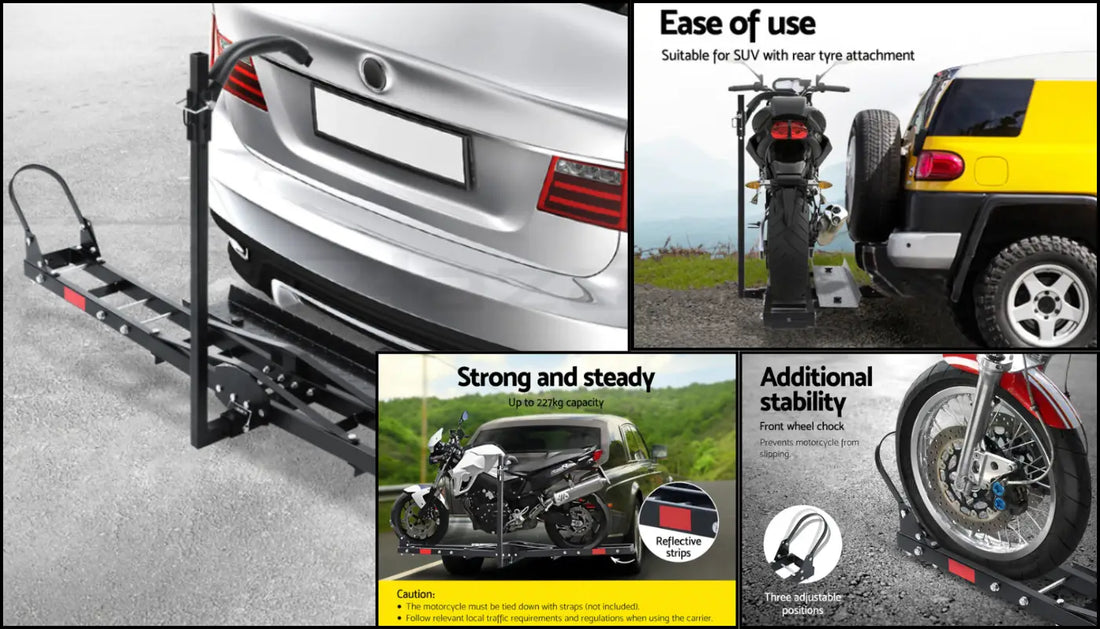 Why the Motorcycle Carrier Rack 2’’ Towbar Arm
