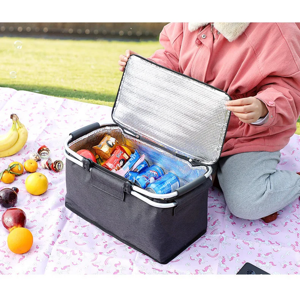 Folding Picnic Basket