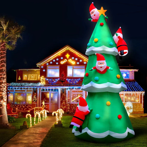 Inflatable Santa Tree – Add Whimsy to Your Holiday Display