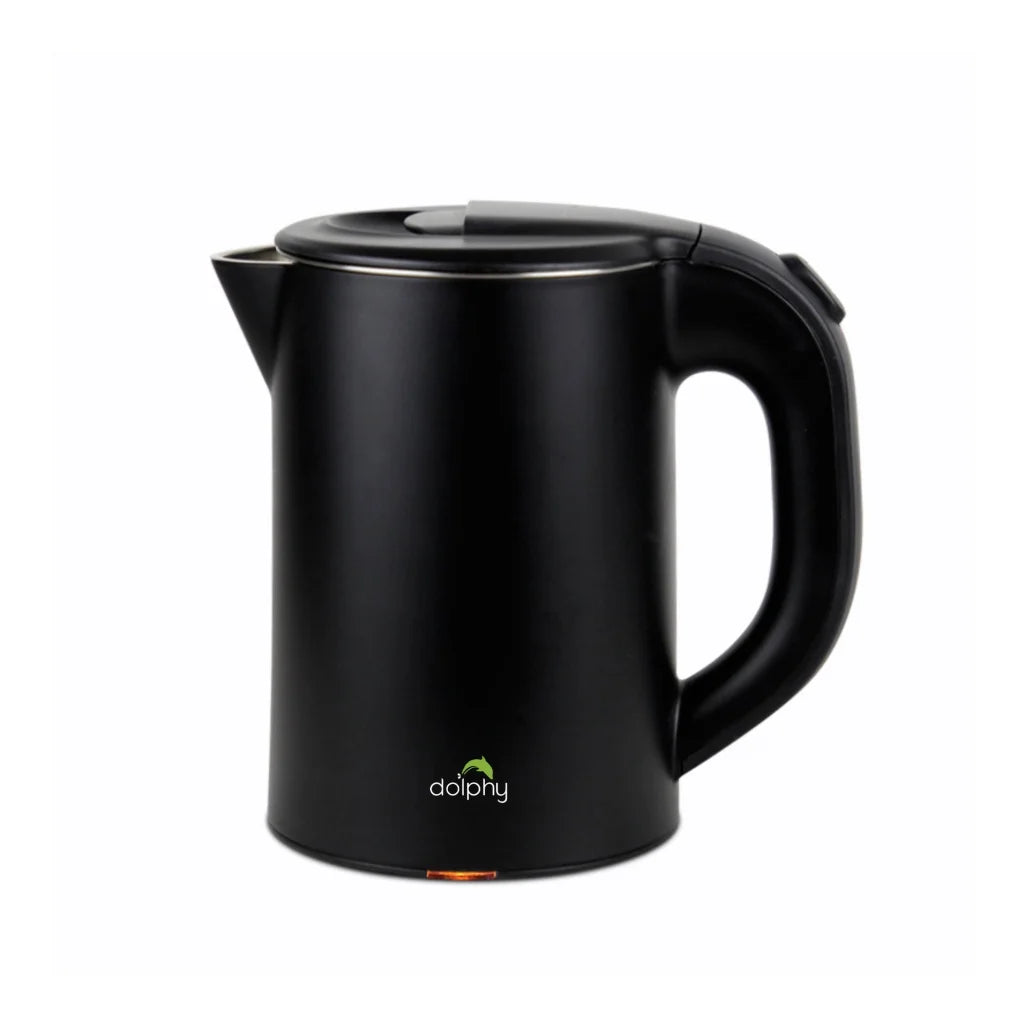 0 8L Stainless Steel Electric Kettle Black appliances