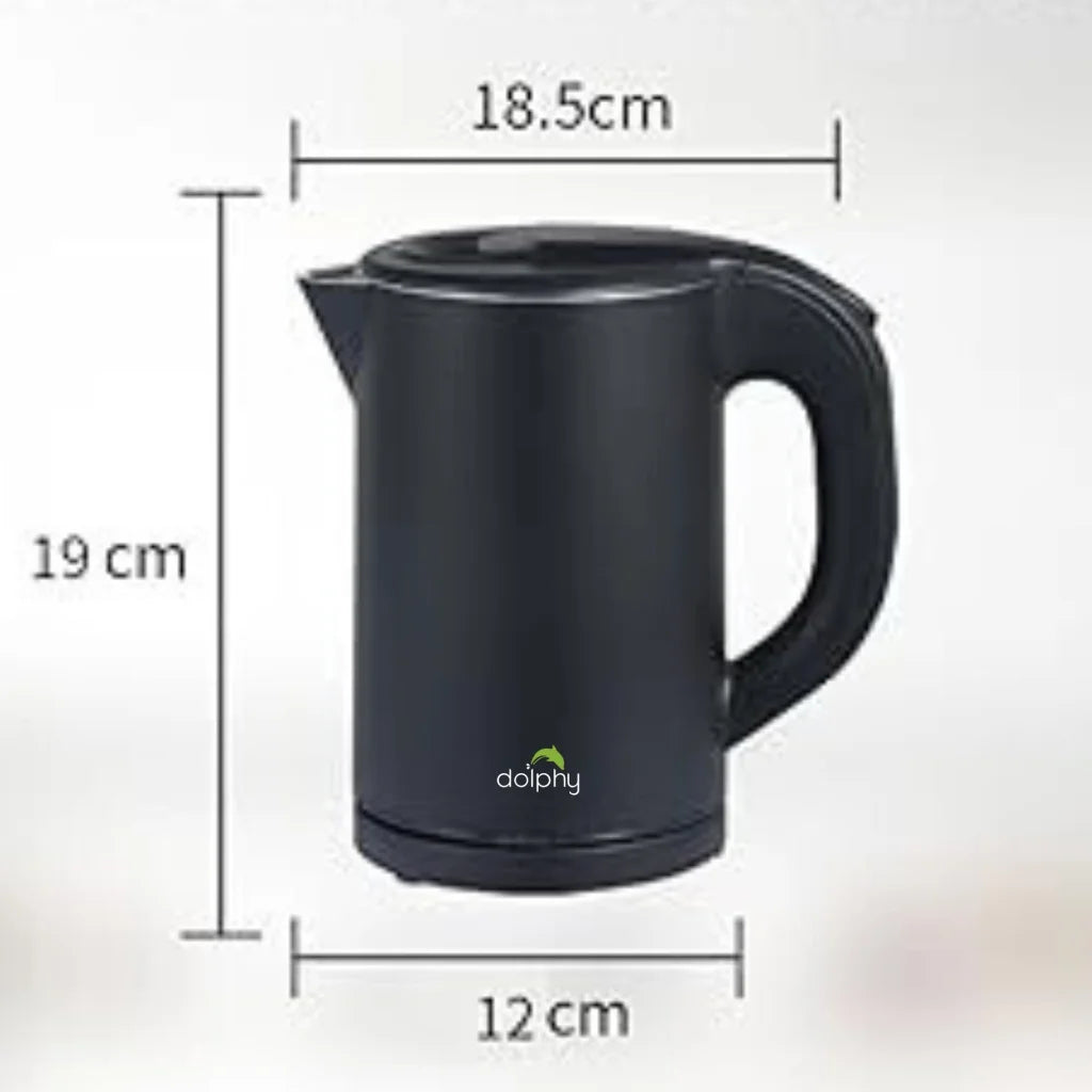 0 8L Stainless Steel Electric Kettle Black appliances kitchen