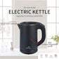 0.8L Stainless Steel Electric Kettle Black - Appliances >