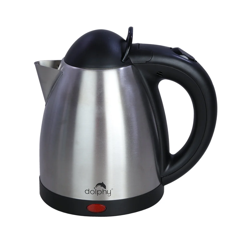 0.8L Stainless Steel Electric Kettle - Silver - Appliances