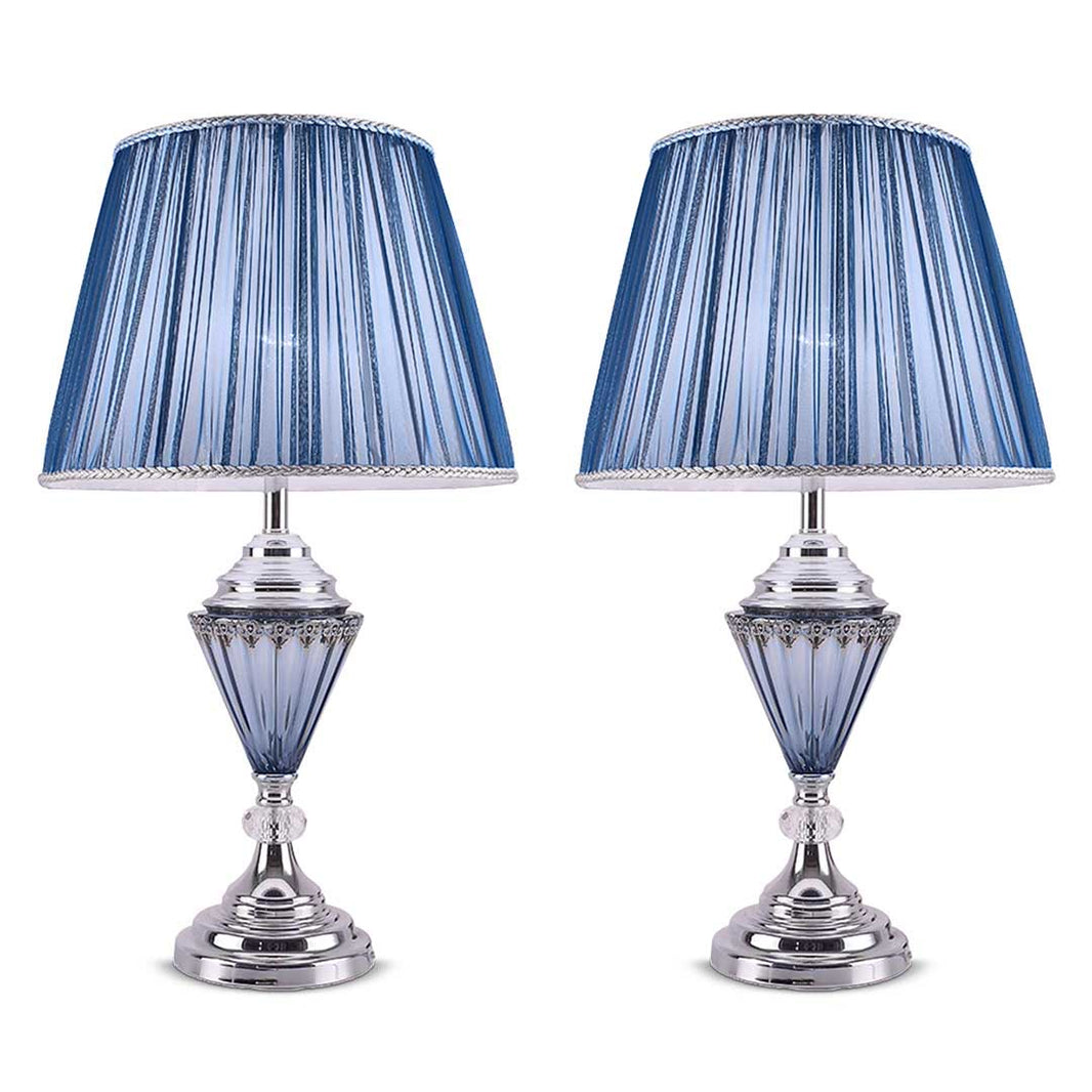 SOGA 2X LED Elegant Table Lamp with Warm Shade Desk Lamp